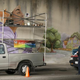 On Wednesday, an evidence technician waited to measure the scene of a fatal shooting Tuesday at the site of a mural project in Oakland, Calif. Antonio Ramos was shot and killed in broad daylight after an apparent argument with the shooter. Ramos was among about 10 artists who were part of a West Oakland group that seeks to stop violence by inspiring people with art and education.
D. Ross Cameron/Bay Area News Group